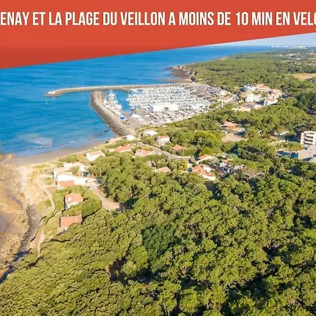 Au Bois Des Ailes Maison 6 Personnes, Internet Wifi, Piscine Chauffée, Jardin Cosy Apartamento Talmont-Saint-Hilaire